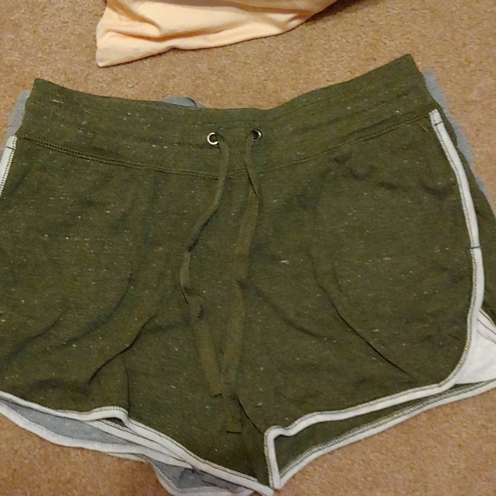 Two pairs of athletica shorts